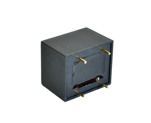 Montaż PCB w obudowie z transformatorem prądowym 1:200