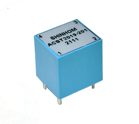 Montaż PCB w obudowie z transformatorem prądowym 1:200