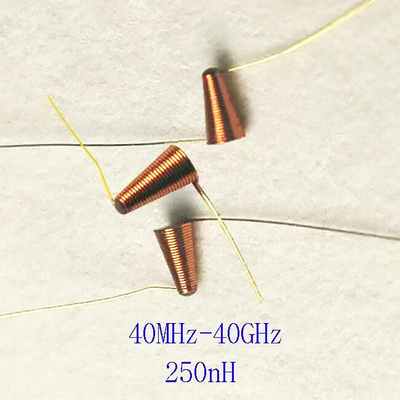 Wysokiej częstotliwości szerokopasmowe induktory stożkowe wysoka impedancja 10MHz do 40GHz