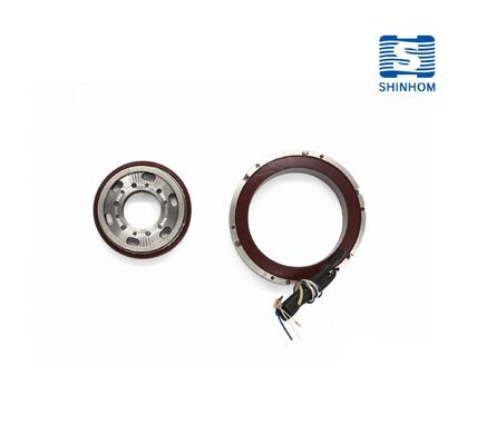 Silnik momentowy bezszczotkowy prądu stałego o wysokiej gęstości momentu obrotowego, z wydajnością do 95% i stopniem ochrony IP54 do zastosowań przemysłowych