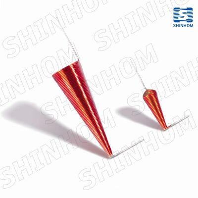 BC Series Broadband Conical Inductor with Flying Leads for 10 MHz–40 GHz Applications and Low DCR