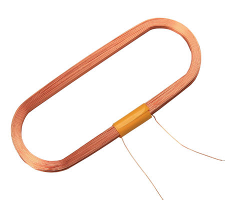 Niestandardowy rozmiar Antena cewki RFID Cewka powietrzna Struktura wielowarstwowa Średnica drutu 0,12 mm