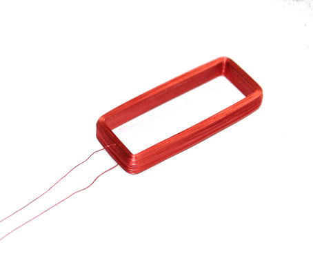 Cewka powietrzna transpondera RFID Częstotliwość drutu 125 kHz Średnica 0,14 mm