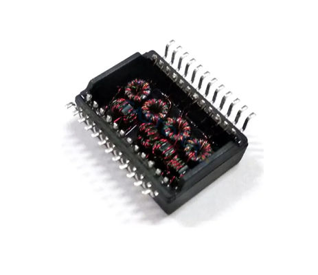 Moduły magnetyczne z dwoma portami Poe Lan Transformer 600MA