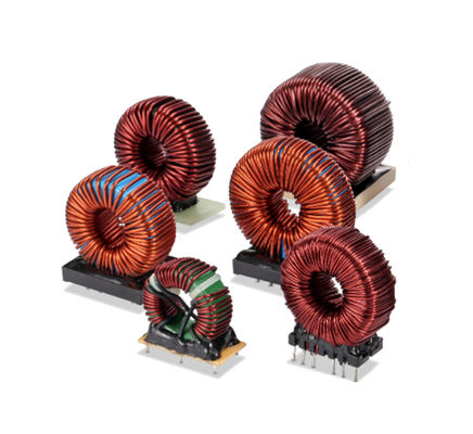 Filtr EMI w trybie wspólnym Toroidalna cewka indukcyjna 10 kHz RoHS